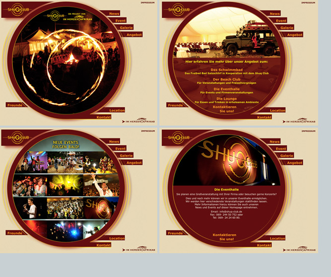 Patrick Schad - Webdesign - Im Herzen Afrikas (Arbeitsbeispiel)