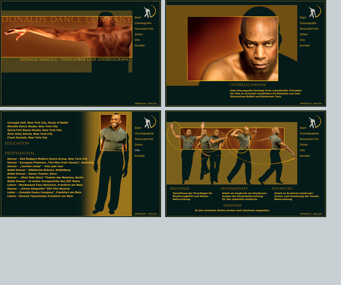 Patrick Schad - Webdesign - Im Herzen Afrikas (Arbeitsbeispiel)